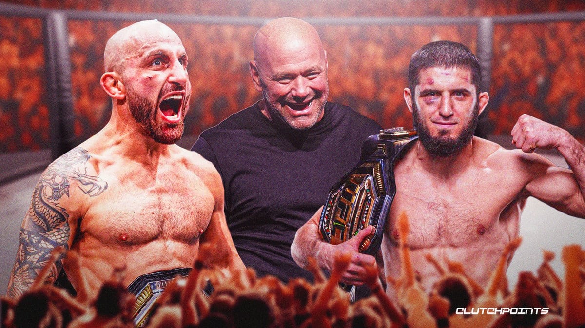 Alexander Volkanovski, Dana White, UFC 290