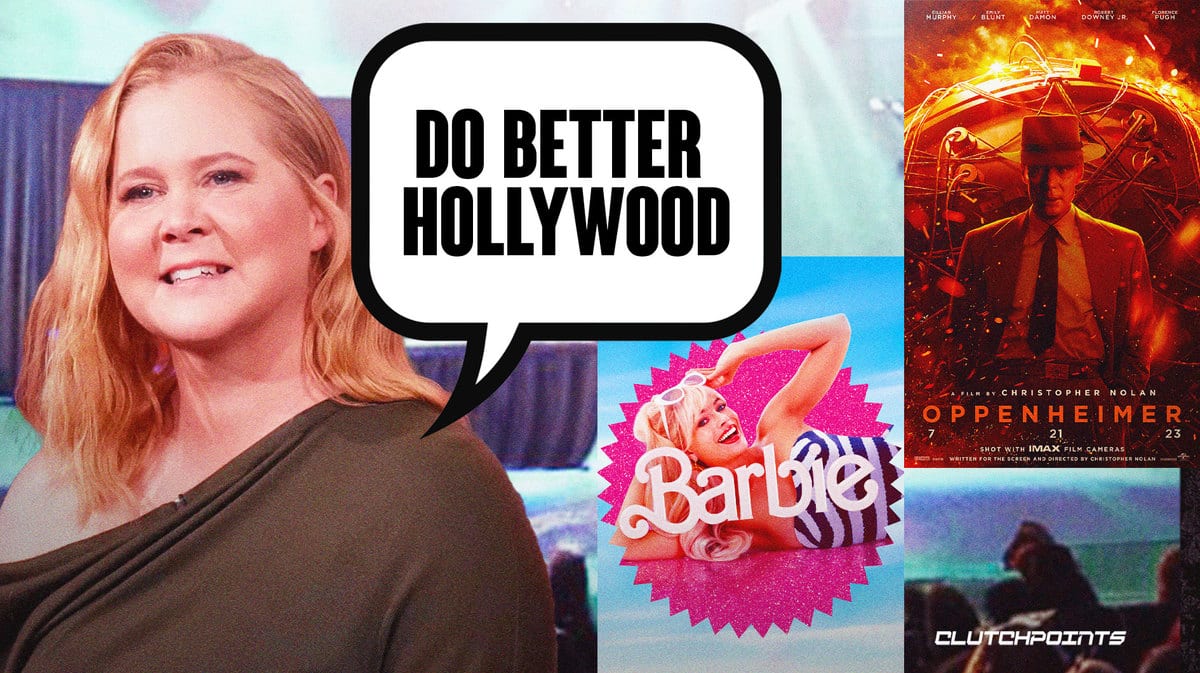 Barbie Amy Schumer Reacts To Barbenheimer Double Feature