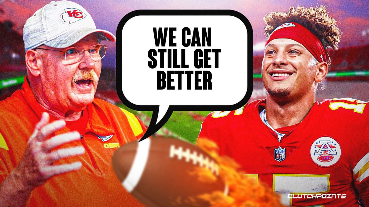 Andy Reid says Patrick Mahomes 'keeps getting better with age