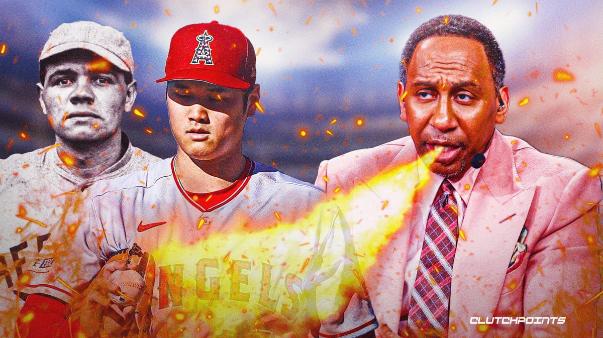 Stephen A. Smith, Angels, Shohei Ohtani, Babe Ruth, Mike Trout
