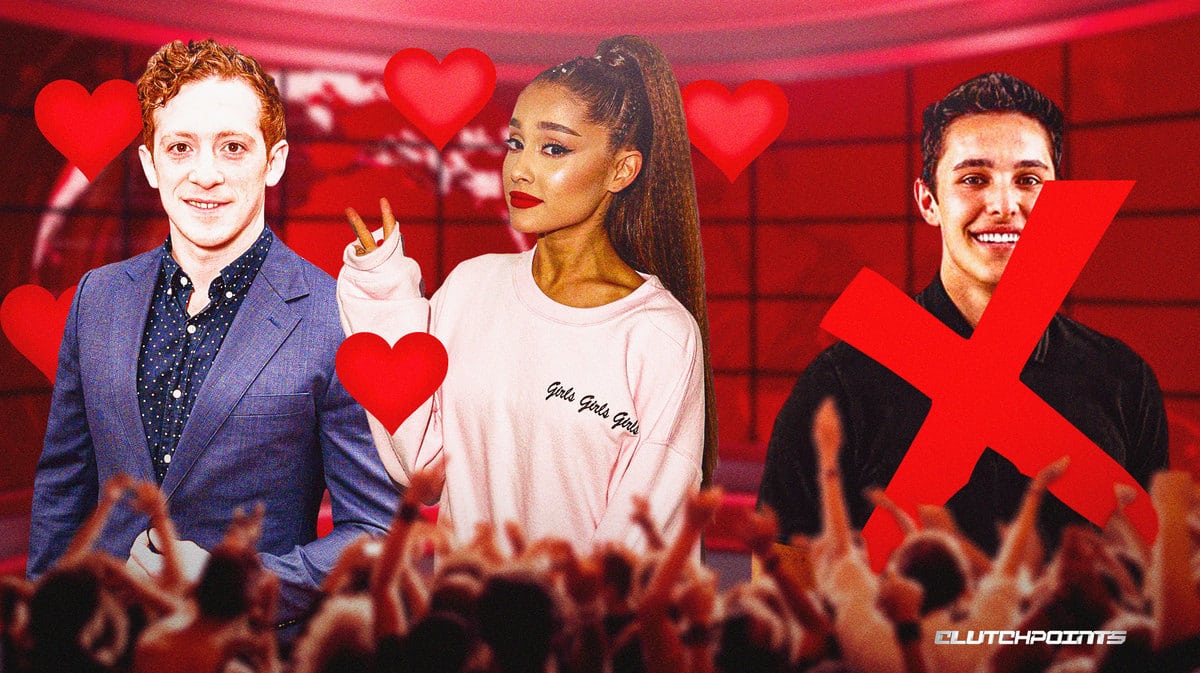 Wicked stars Ethan Slater and Ariana Grande, Dalton Gomez