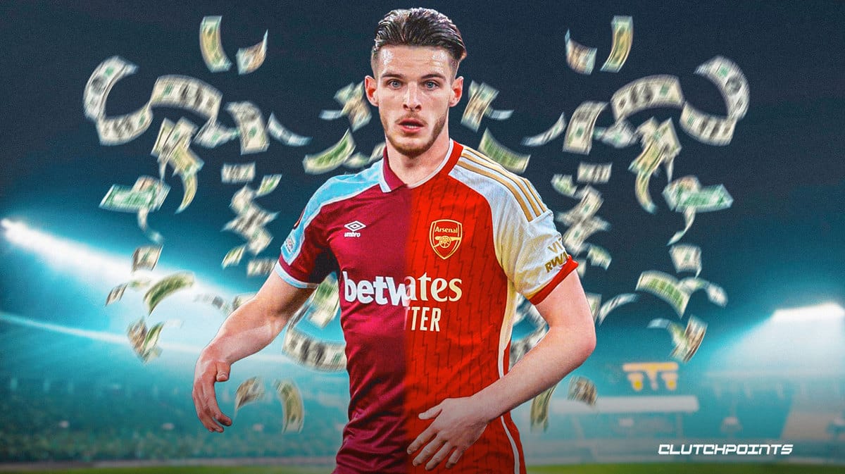 Arsenal unveil Declan Rice's new shirt number as new signing's