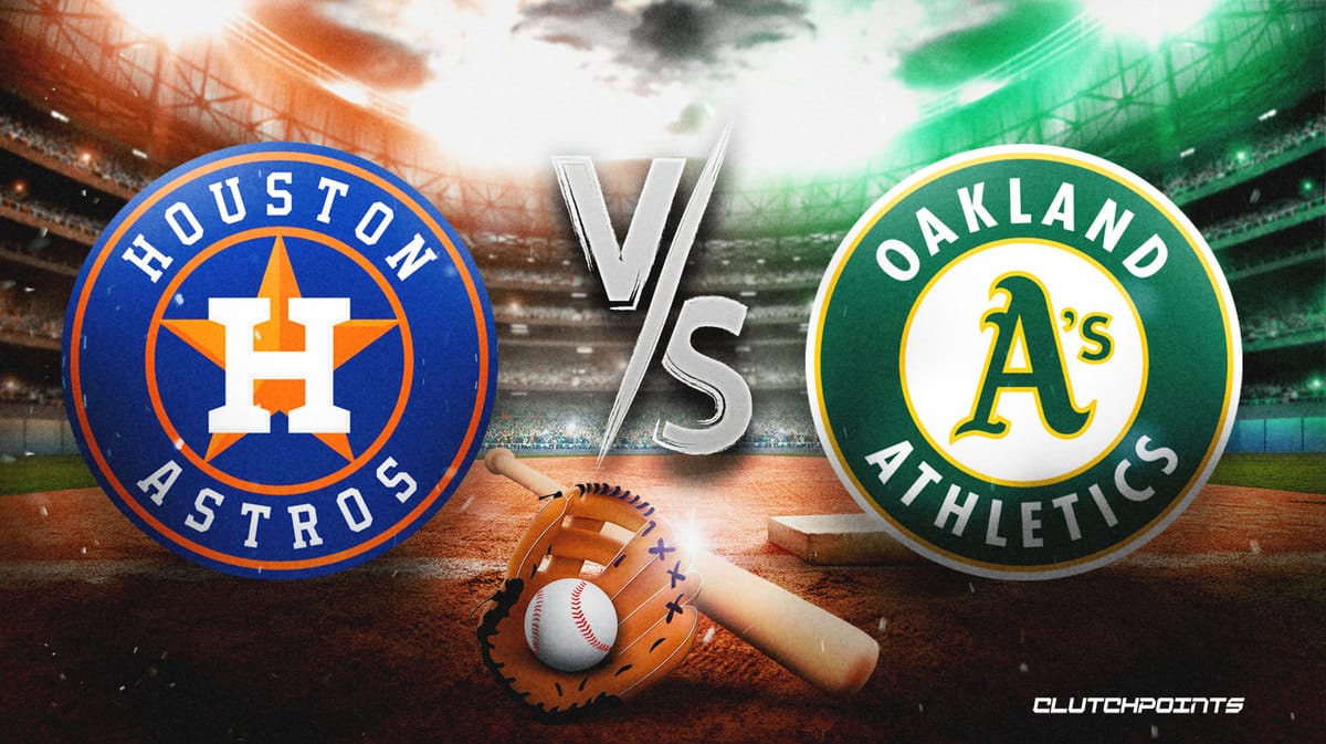 Astros Vs. Athletics Prediction Odds Pick How To Watch 