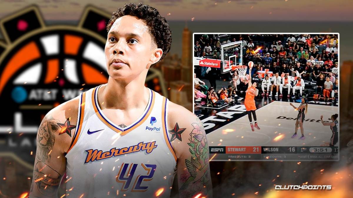 Brittney Griner, Phoenix Mercury, WNBA All-Star Game, WNBA All-Star, Brittney Griner dunk