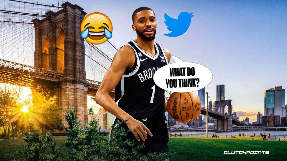 Nets' Mikal Bridges Celebrates MLB Star With 4-Letter Tweet