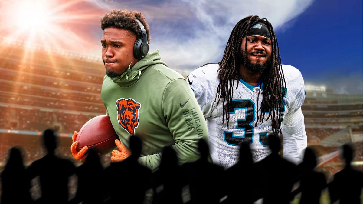 Khalil Herbert, D'Onta Foreman, Chicago Bears