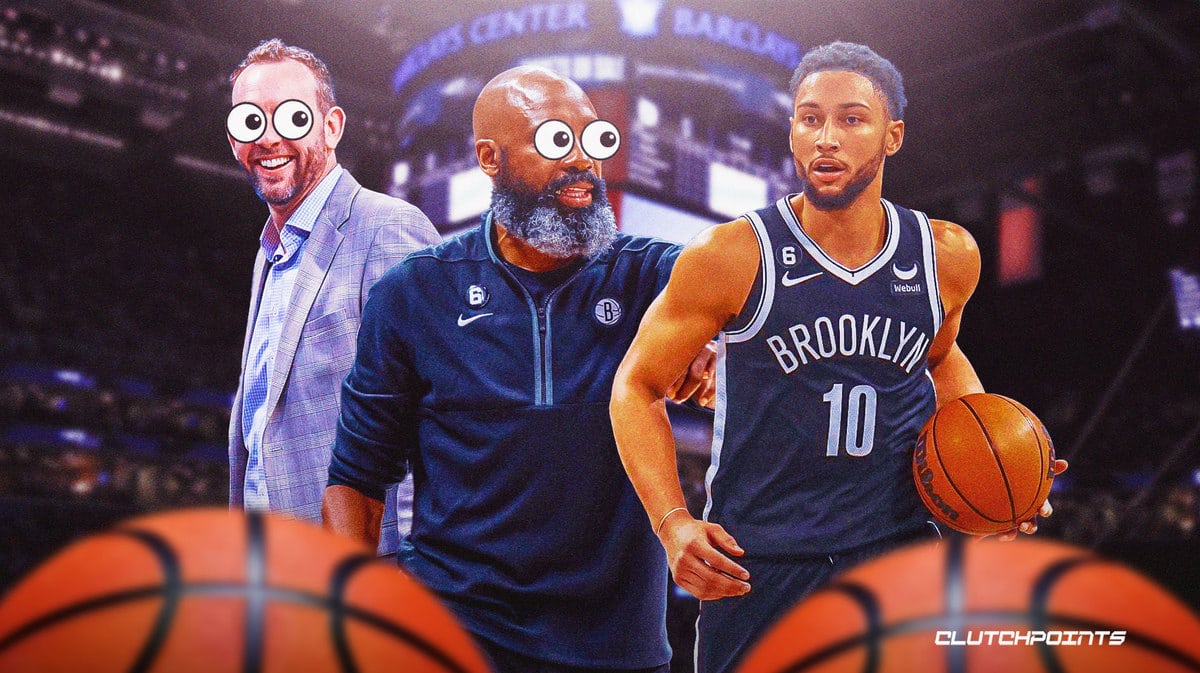 Ben Simmons, Nets, Jacques Vaughn, Sean Marks