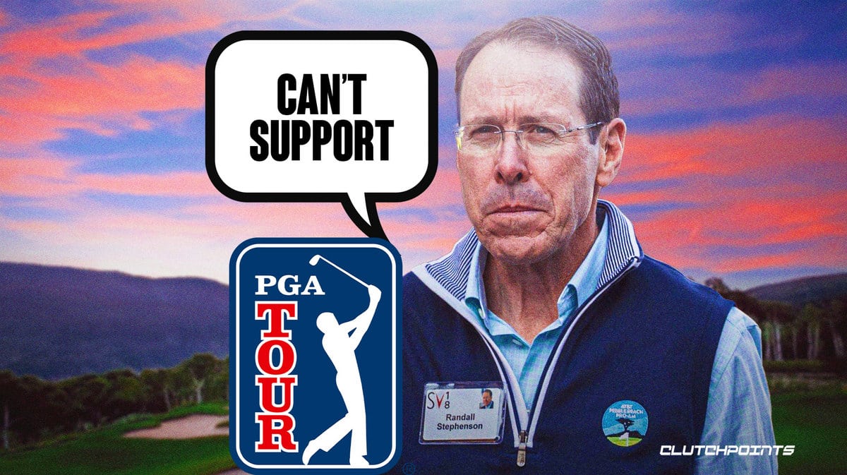 Randall Stephenson, PGA Tour, LIV Golf