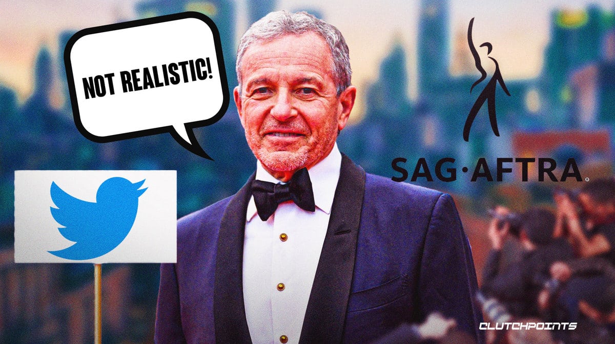 Twitter, 'Not Realistic!', Bob Iger, SAG-AFTRA