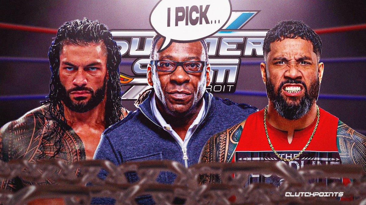 WWE, Booker T, Roman Reigns, Jey Uso, SummerSlam