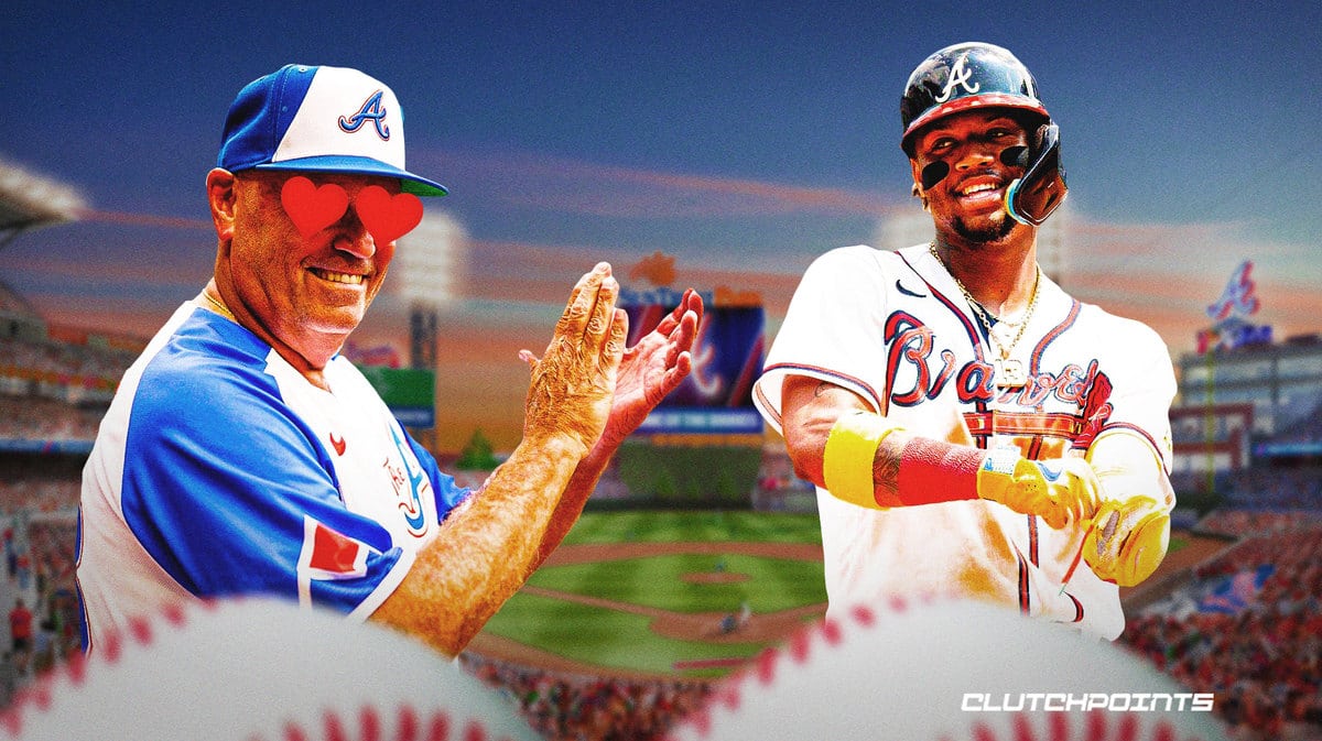 Ronald Acuna Jr., Brian Snitker, Braves