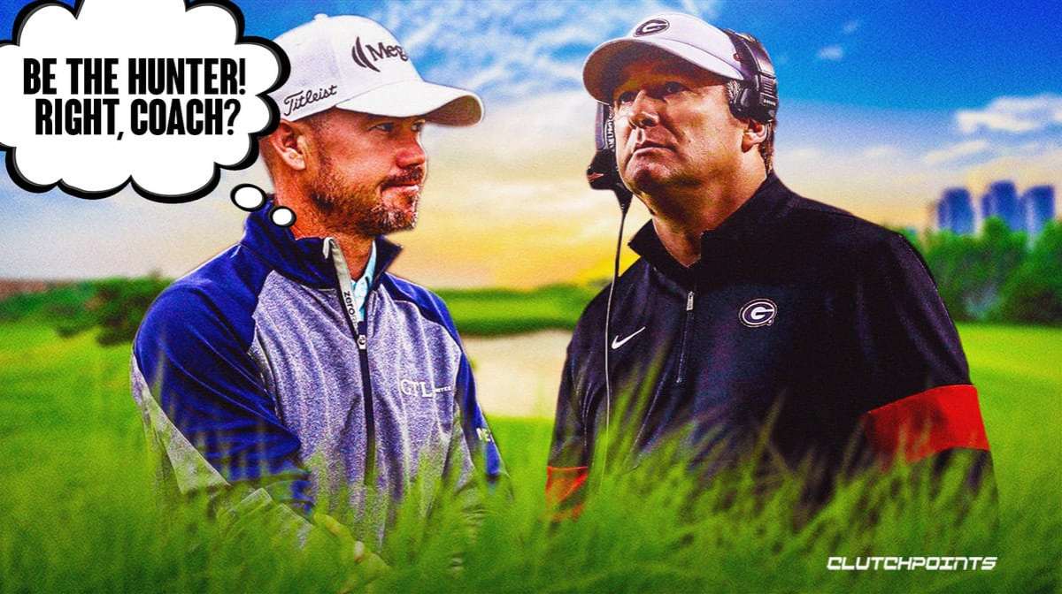 Brian Harman, Kirby Smart, Open Championship, Georgia football