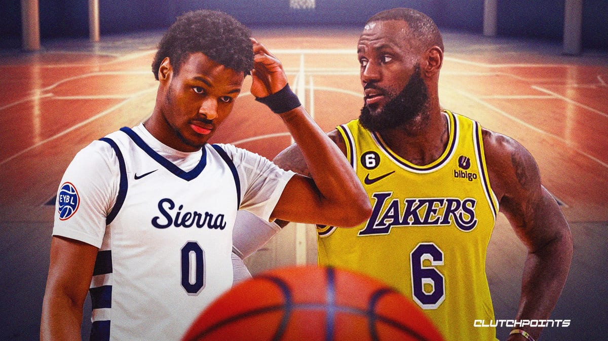 Bronny James, LeBron James, Lakers, USC basktetball