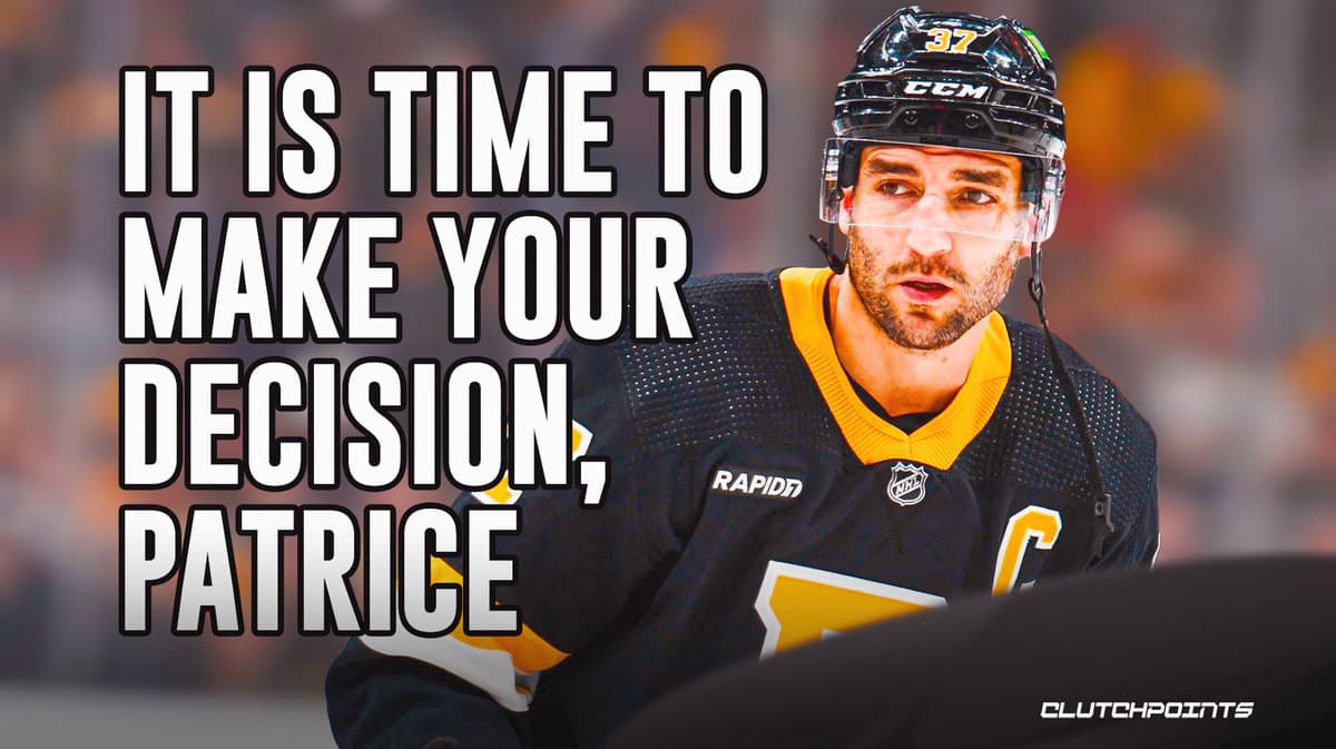 No surprise as The Boston Bruins announce Patrice Bergeron as the