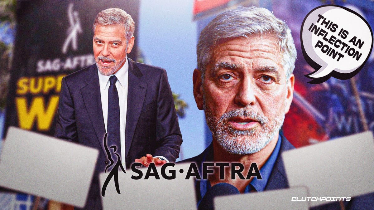 SAG-AFTRA strike, George Clooney, 'This Is An Inflection Point'