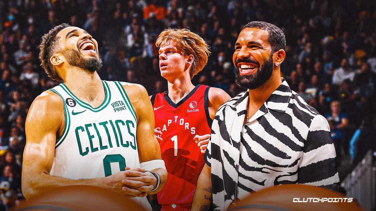 Boston Celtics, Jayson Tatum, Toronto Raptors, Gradey Dick, Drake