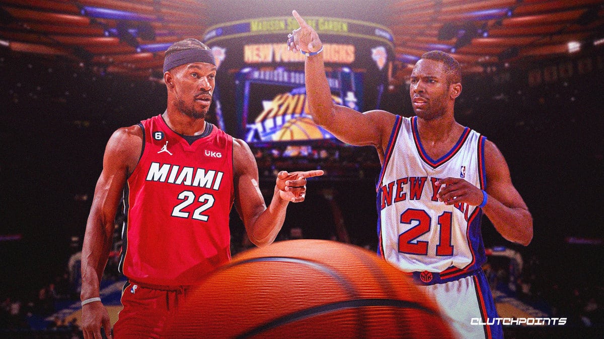 Charlie Ward, Allan Houston, Knicks, Heat, Larry Johnson