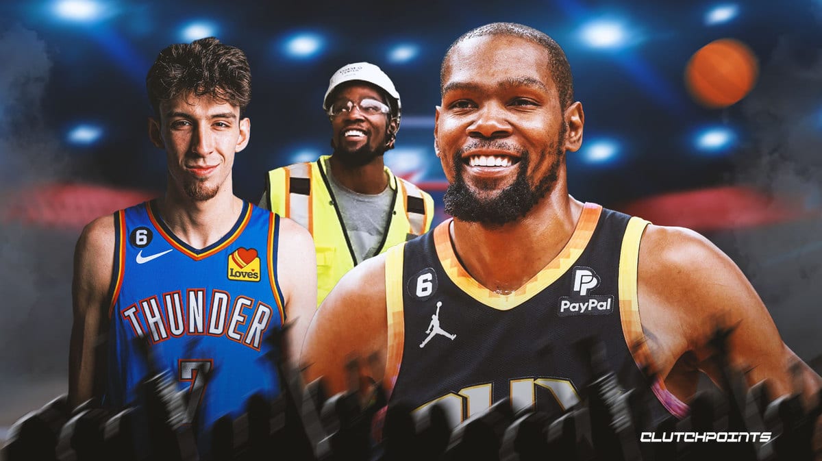 Chet Holmgren, Kevin Durant, Thunder, summer league, construction, Suns, return, injury