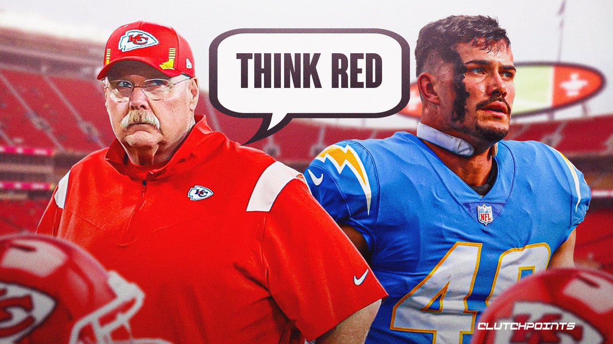 Chiefs, Andy Reid, Chargers, Drue Tranquill Chiefs, Andy Reid Chiefs