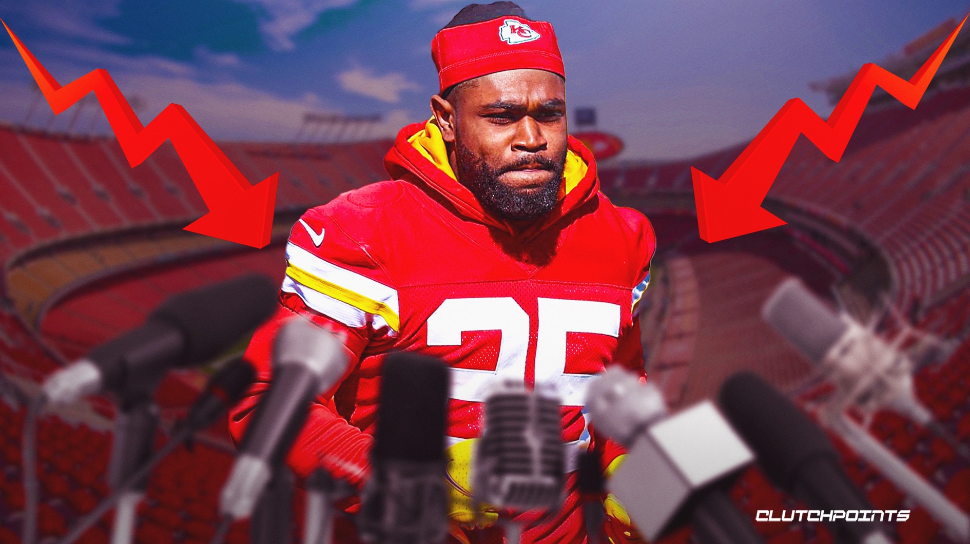 KC Chiefs decline extending Clyde Edwards-Helaire's option