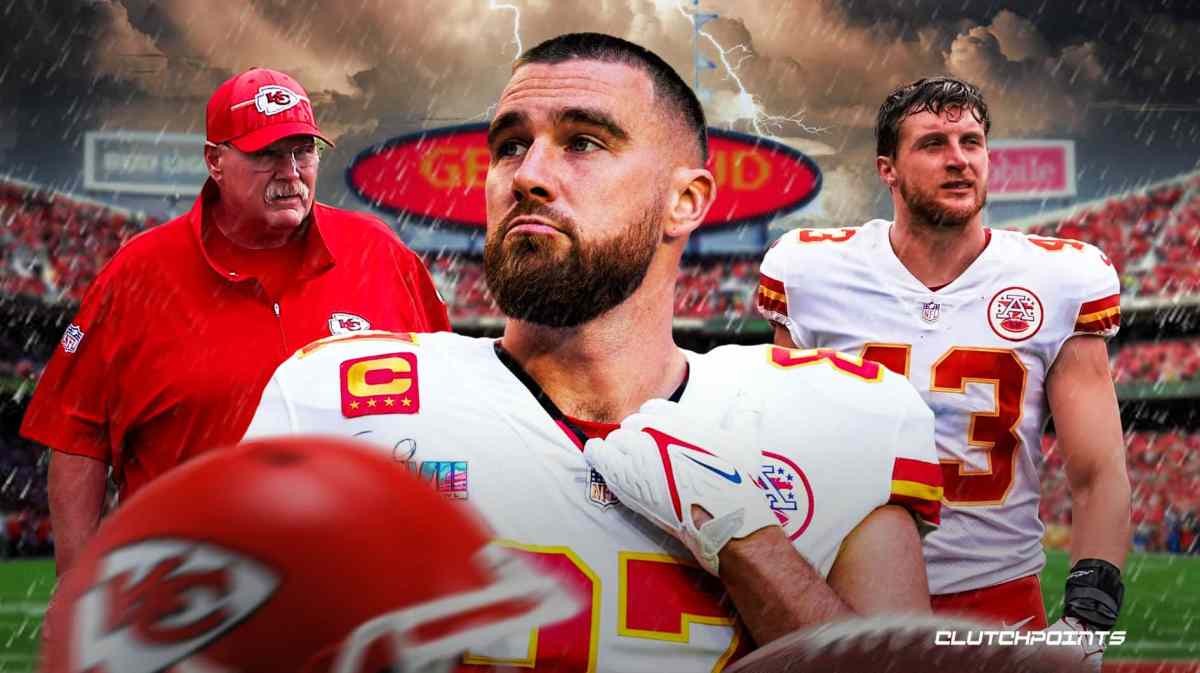 Travis Kelce, Jack Cochrane, Andy Reid, Chiefs
