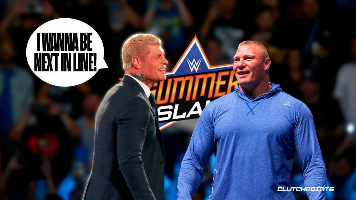 WWE, Cody Rhodes, Brock Lesnar, Seth Rollins, SummerSlam,