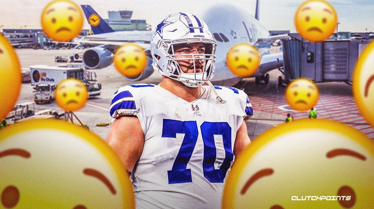 Cowboys' Zack Martin not on team plane to training camp site