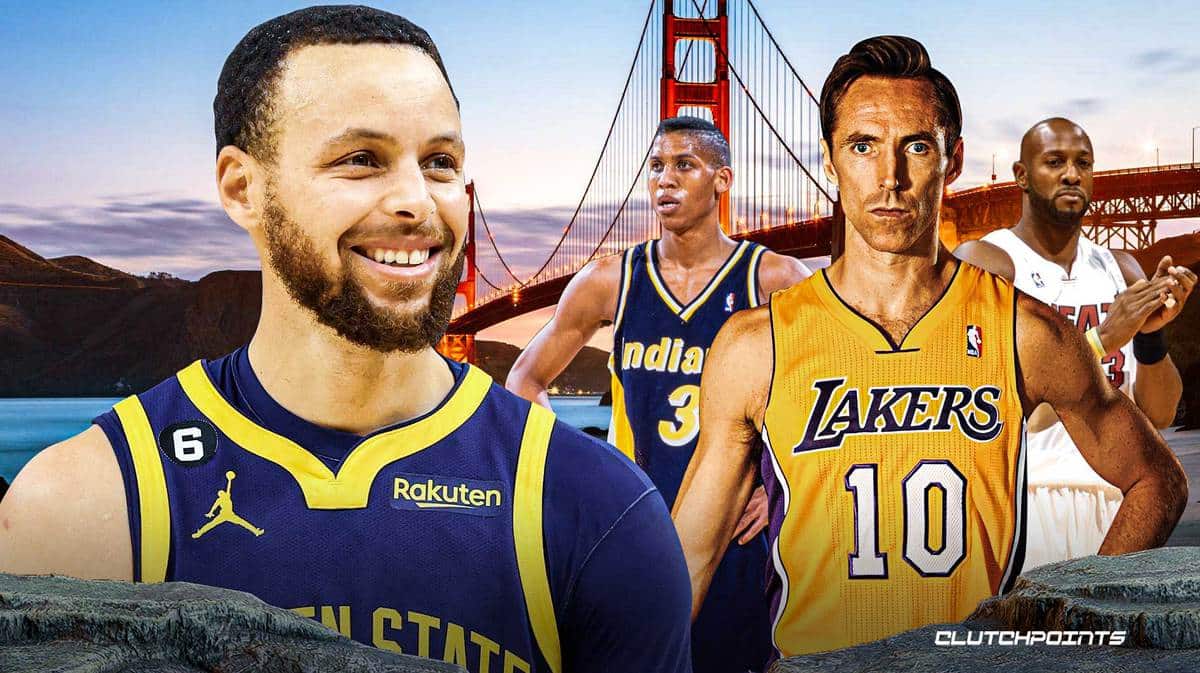 Stephen Curry, Golden State Warriors, Steve Nash Reggie Miller, Alonzo Mourning