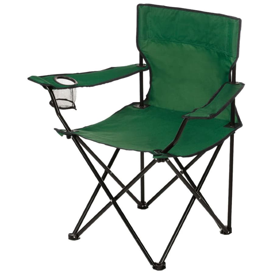 DICK'S Sporting Goods Logo Chair - Green colored on a white background.