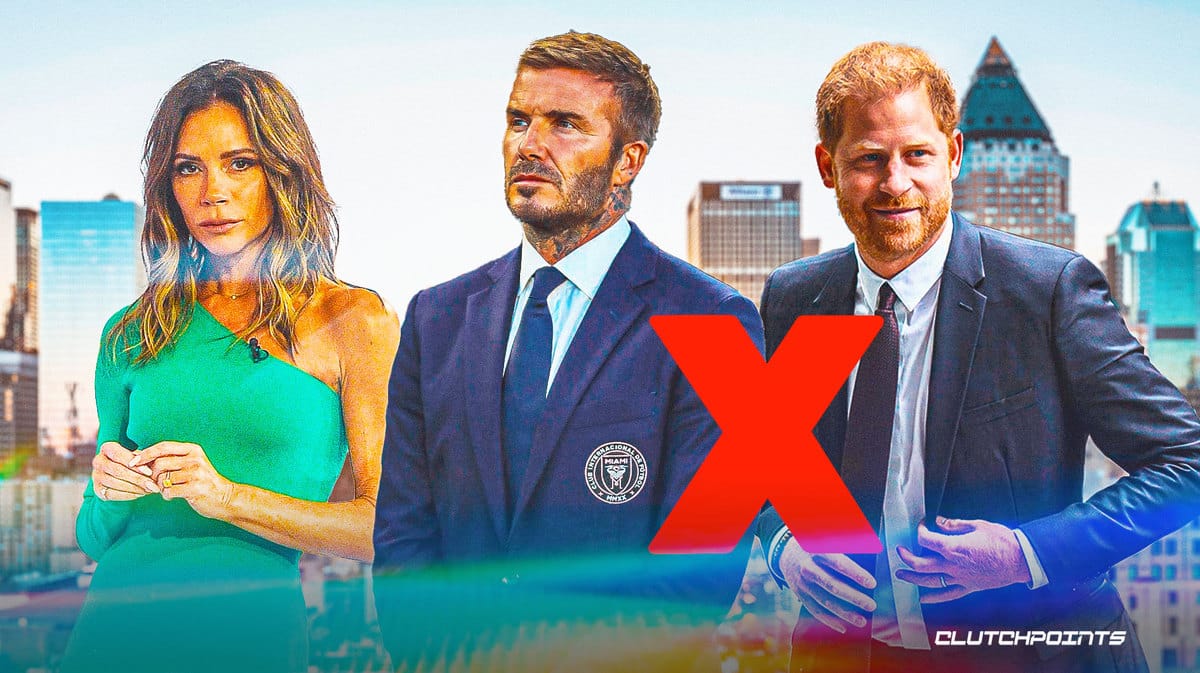 David Beckham, Prince Harry, Meghan Markle