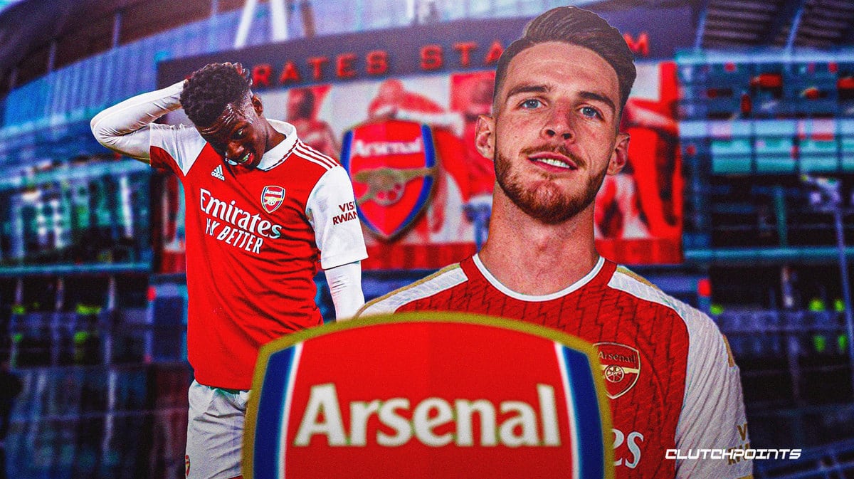 Arsenal, Declan Rice, Eddie Nketiah