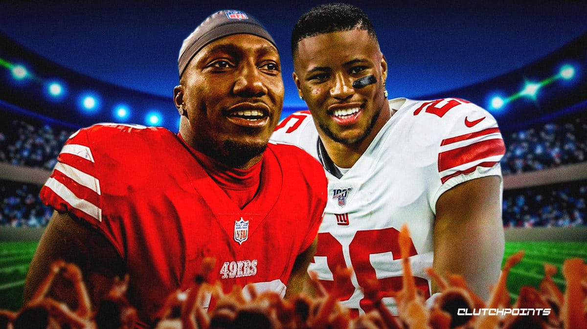 Saquon Barkley, Deebo Samuel, 49ers, Giants