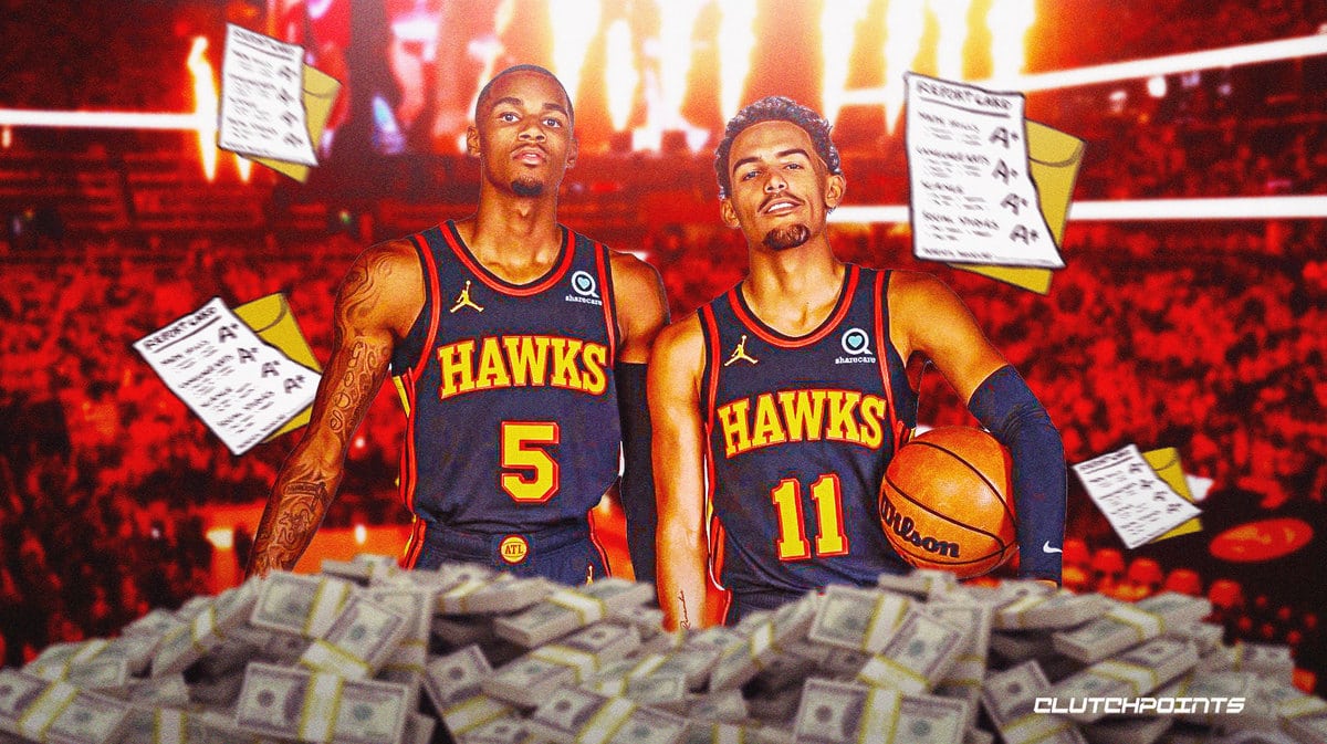 Dejounte Murray, contract extension, Hawks, Trae Young, offseason, free agency, grades