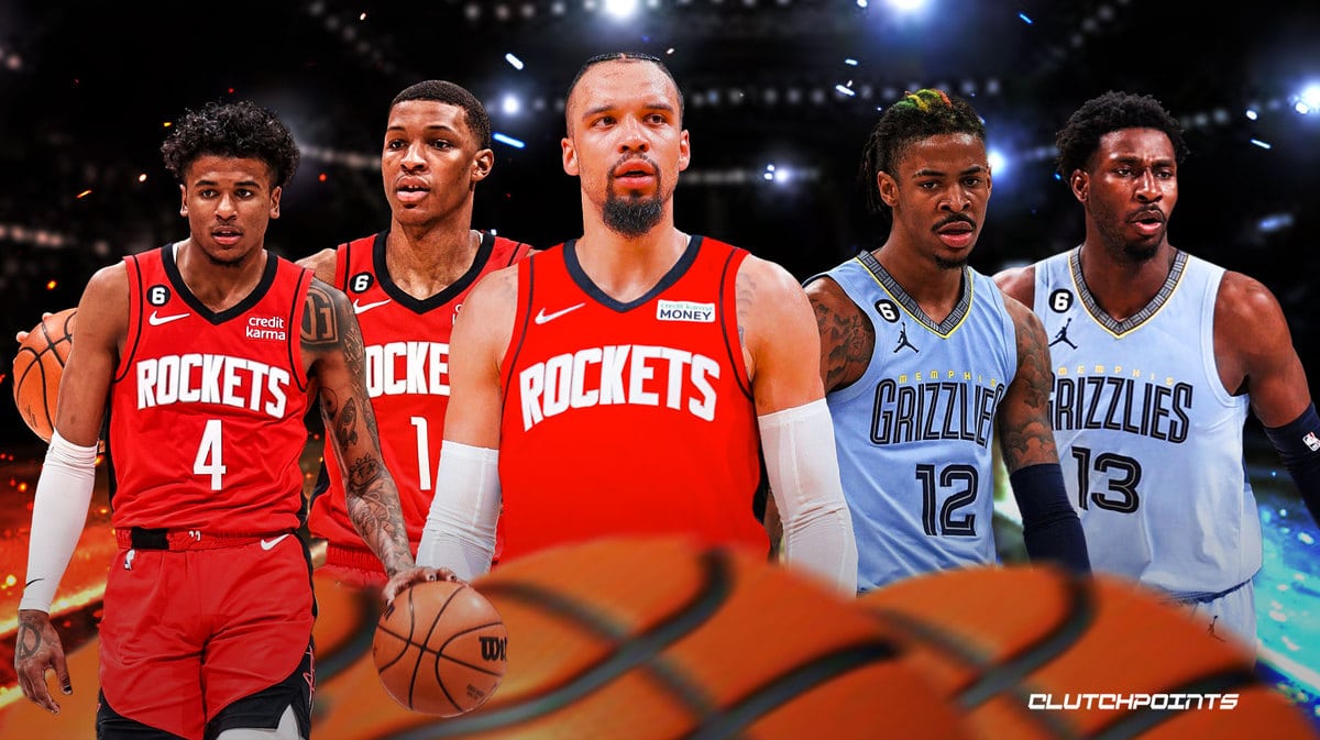 Dillon Brooks, Rockets, Grizzlies, Jalen Green, Ja Morant, Jabari Smith Jr., Jaren Jackson Jr.