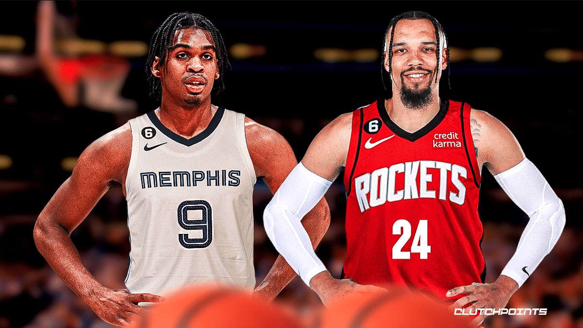 Dillon Brooks, Ja Morant, Memphis Grizzlies, Houston Rockets