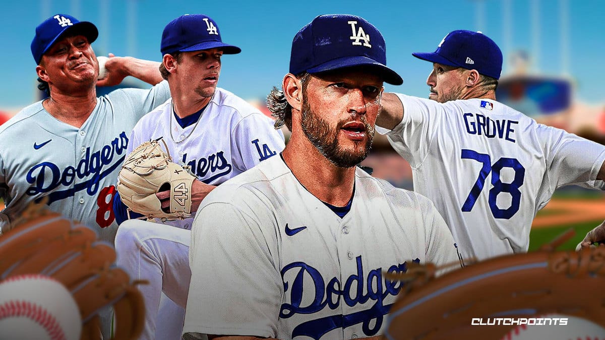 Dodgers, Clayton Kershaw, Gavin Stone, Michael Grove, Victor Gonzalez