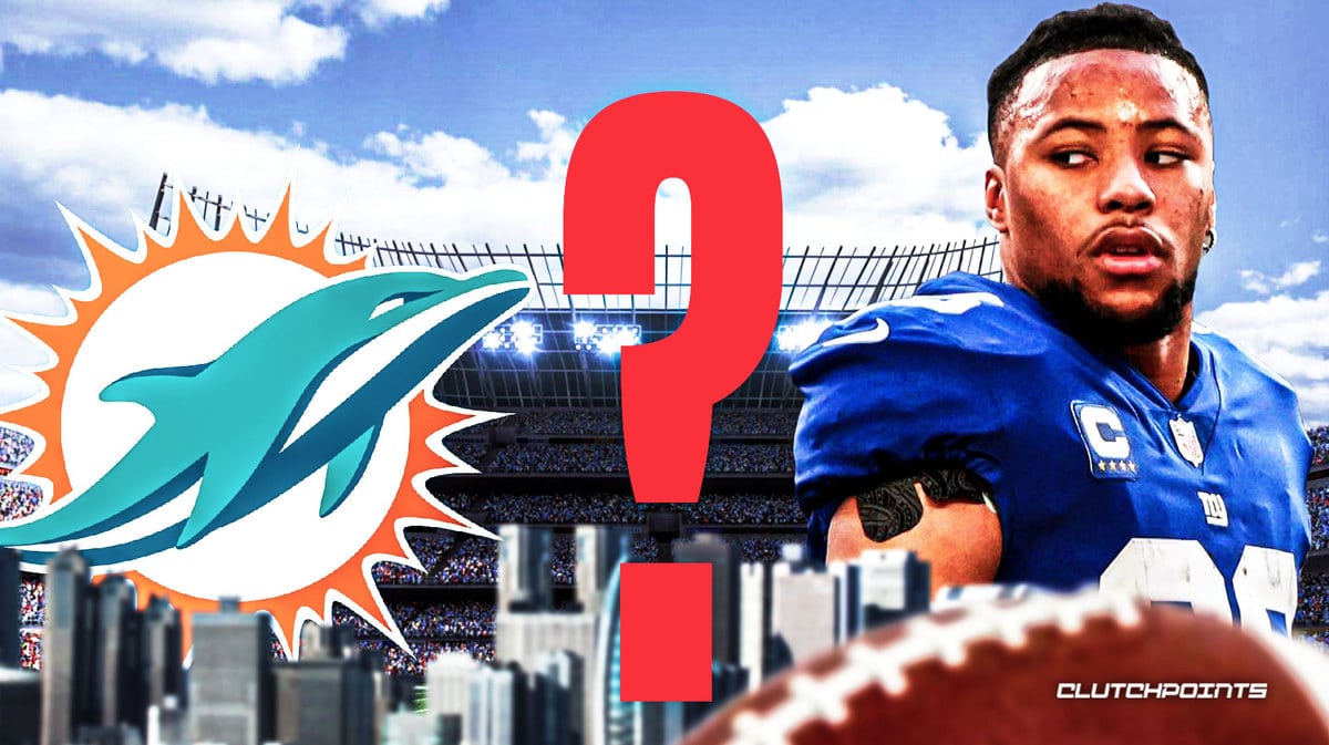 Saquon Barkley, Dolphins, Giants