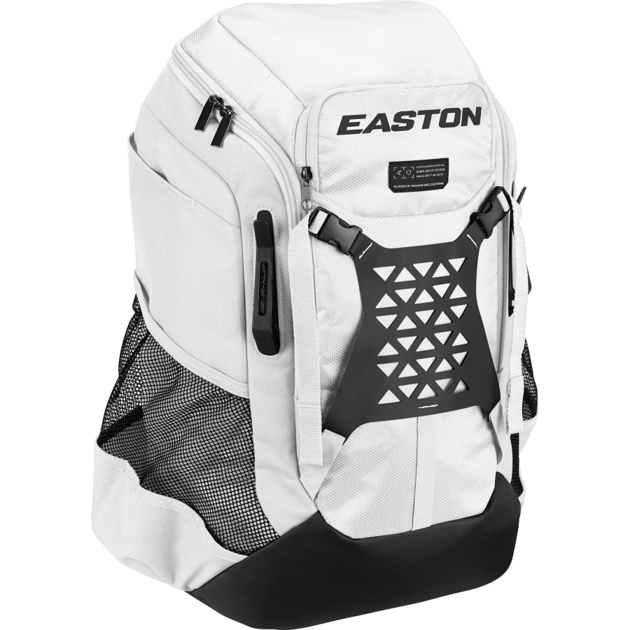 Easton Walk-Off NX Elite Bat Pack - White colored on a white background.