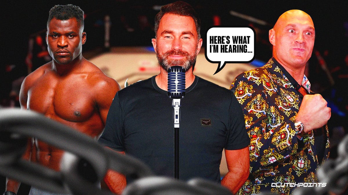 Tyson Fury, Francis Ngannou, Eddie Hearn