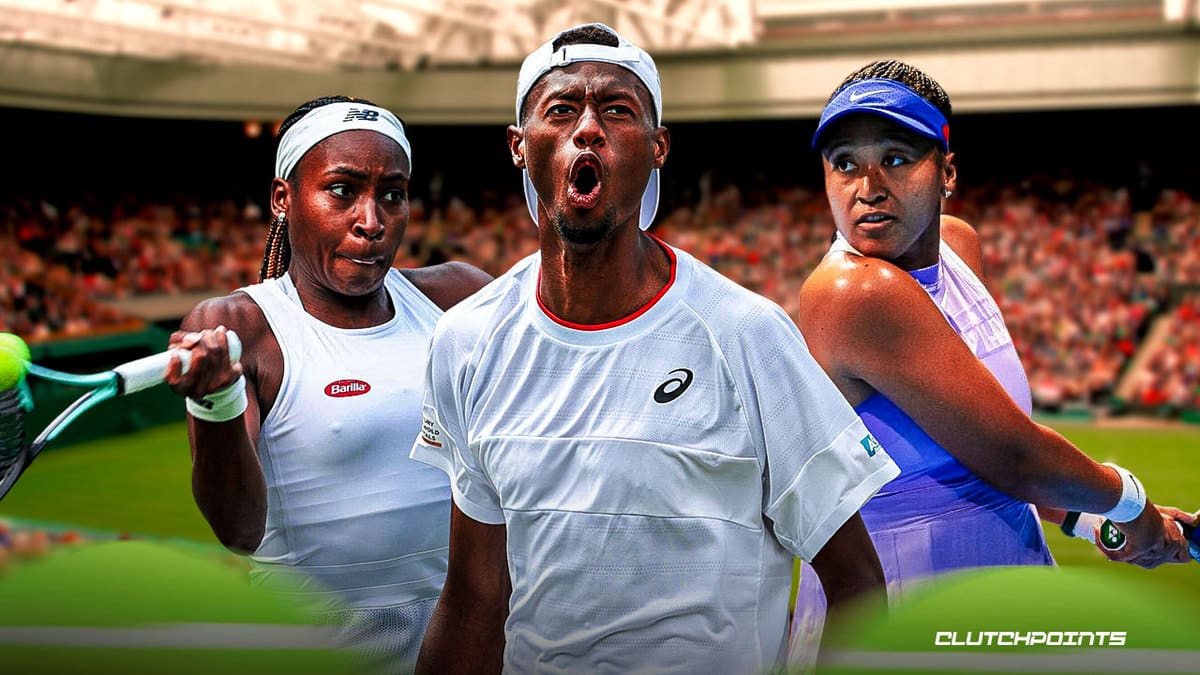 Christopher Eubanks, Naomi Osaka, Coco Gauff, Wimbledon