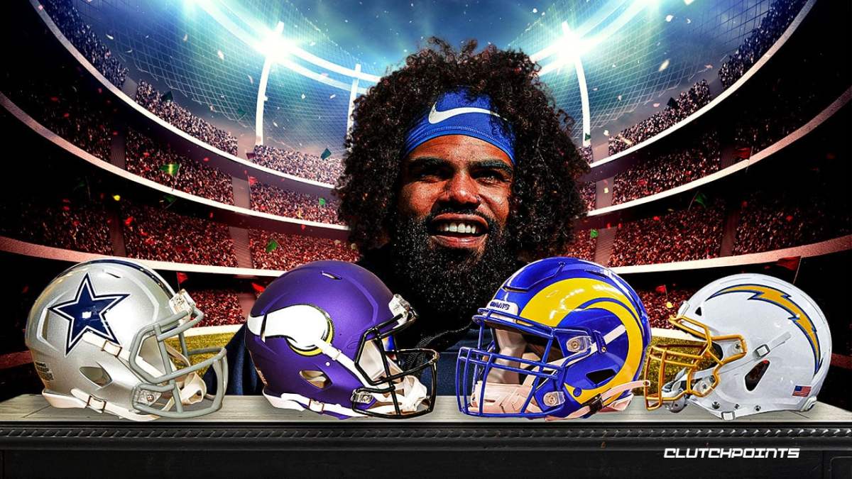 Ezekiel Elliott Dallas Cowboys Free Agent Training Camp
