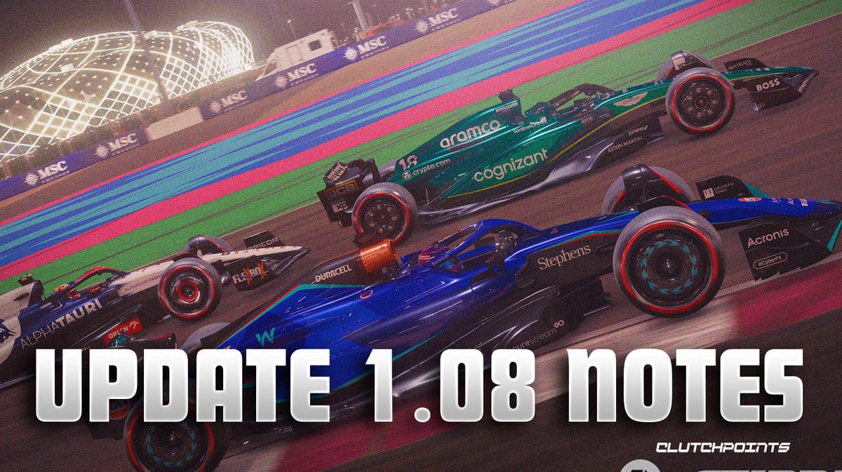 F1 23 Update 1.08 Adds Race Replay Mode and More