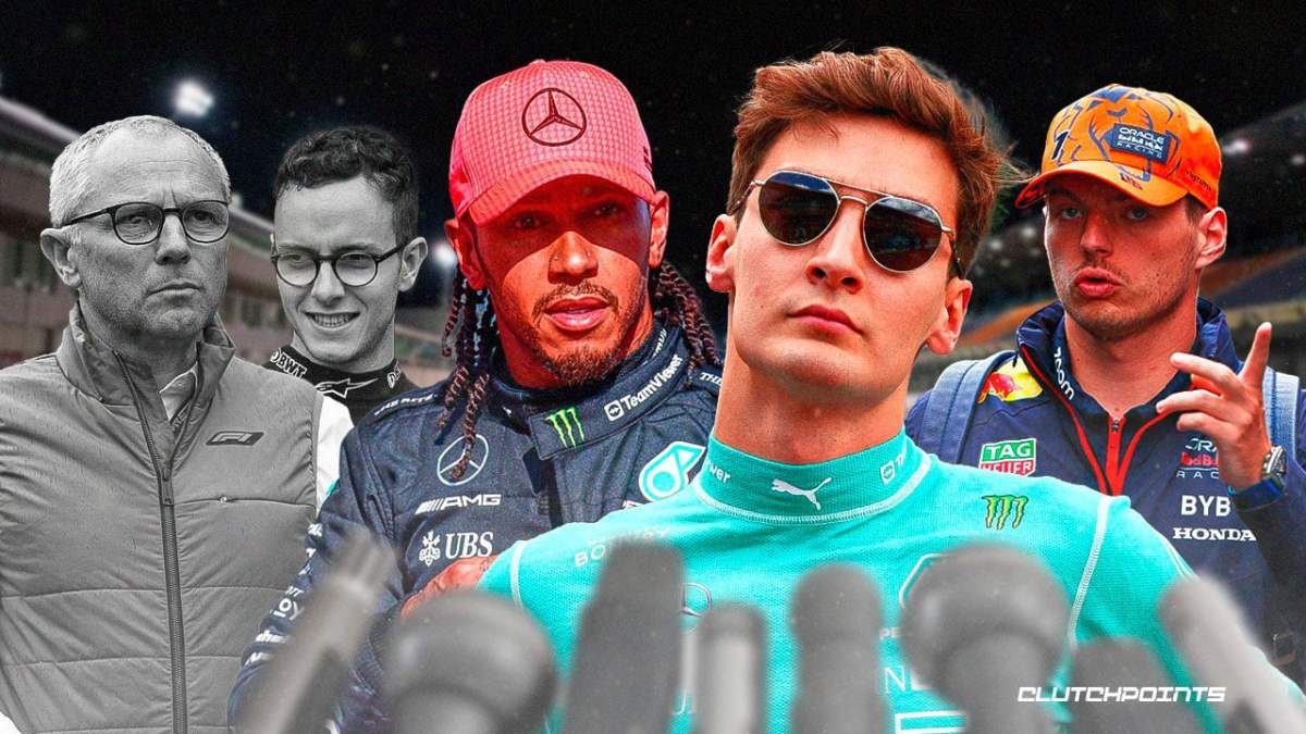 George Russell, Fernando Alonso, Anthoine Hubert, Charles Leclerc, Belgian Grand Prix