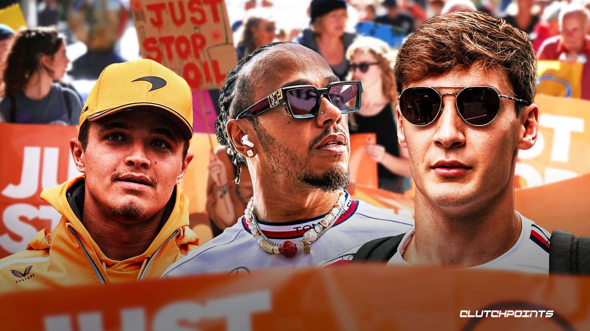 McLaren, Lando Norris, Lewis Hamilton, Just Stop Oil, British GP, Silverstone