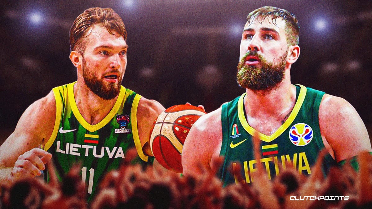 Domantas Sabonis, Jonas Valanciunas, Lithuania, FIBA World Cup