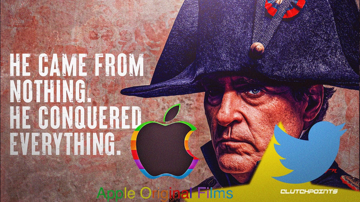 Ridley Scott's Napoleon, Joaquin Phoenix, Apple TV+, Twitter