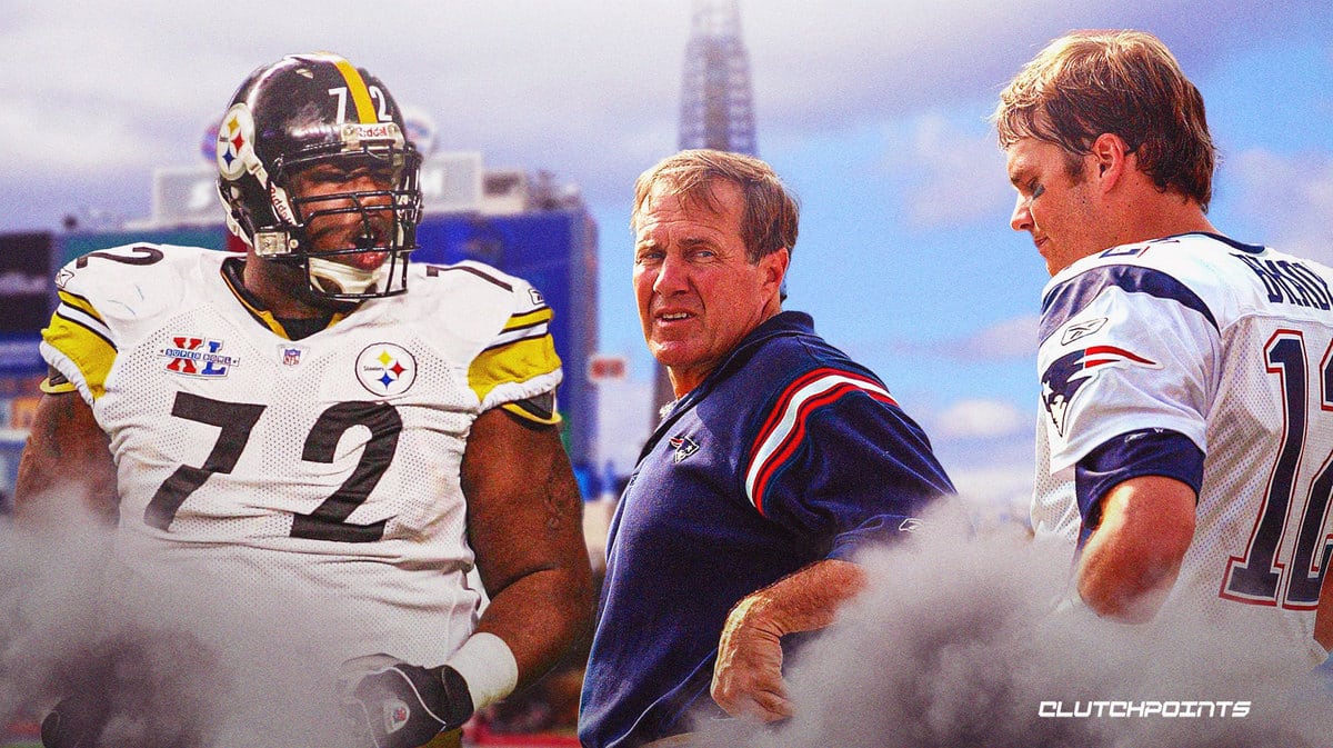 Barrett Brooks, Bill Belichick, Tom Brady, Steelers, Patriots