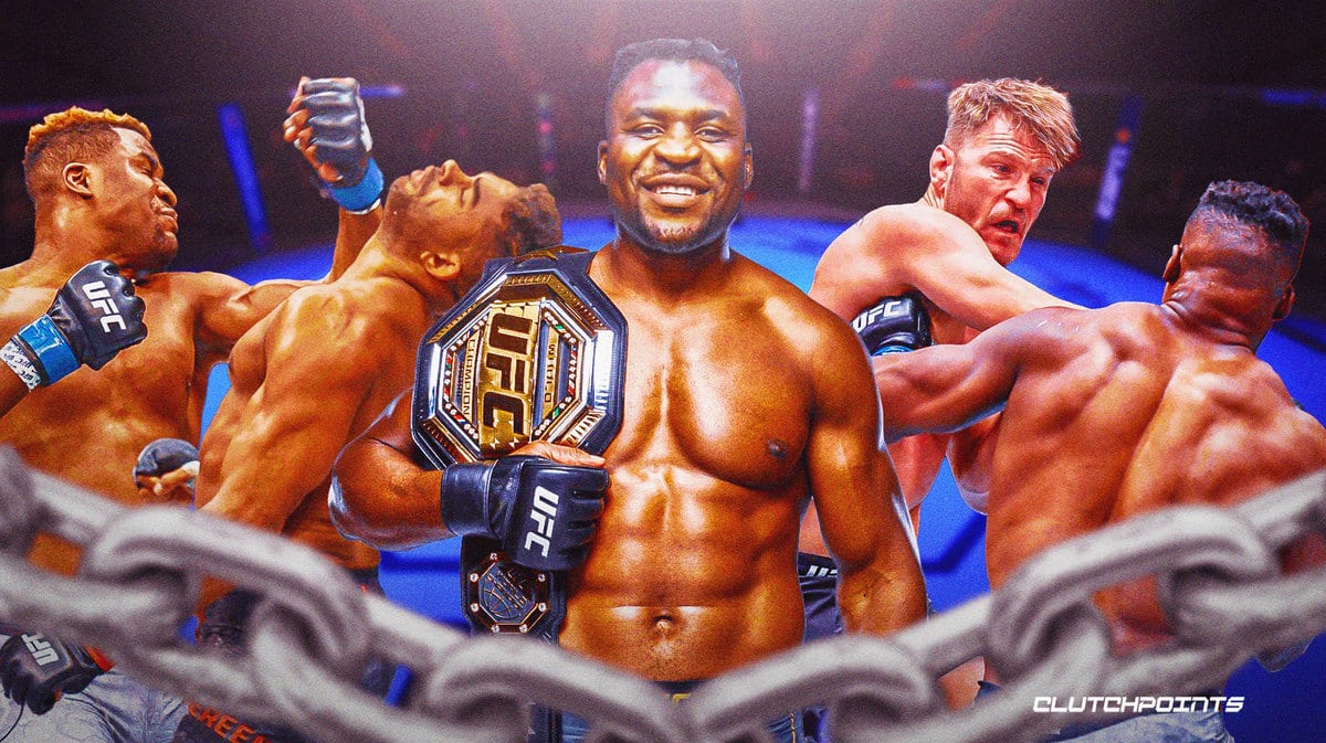 Francis Ngannou's Stipe Miocic KO and 4 of his other biggest UFC moments