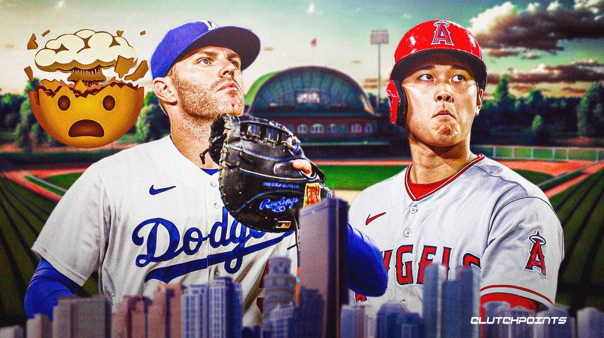Freddie Freeman Shohei Ohtani Los Angeles Dodgers Los Angeles Angels