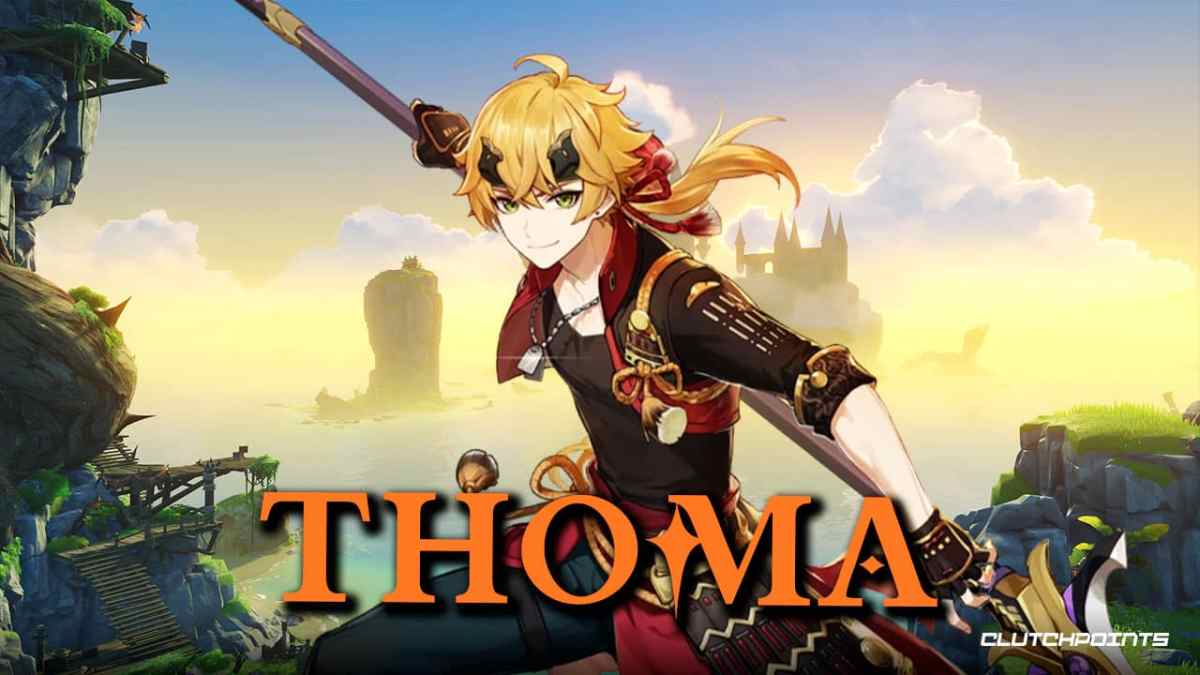 thoma, thoma genshin,thoma skills, thoma materials, thoma genshin impact